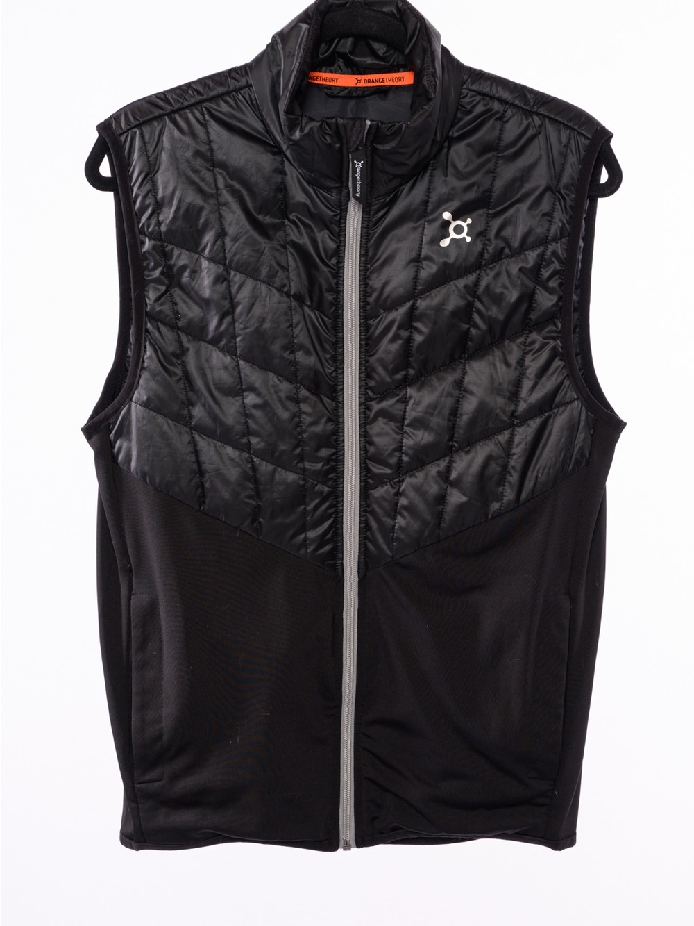 Orangetheory Black Quilted Men's Vest